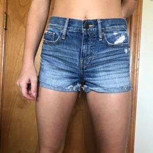 Abercrombie & Fitch denim short shorts size 00/24
